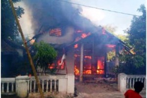 Rumah Warga di Panyosogan Terbakar